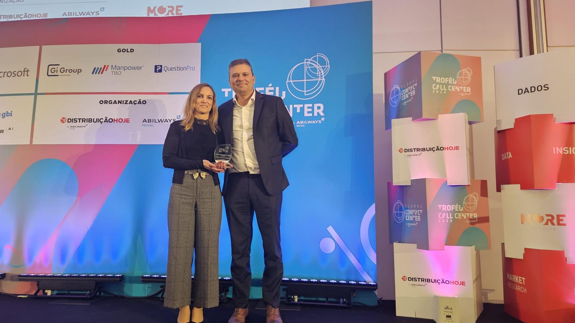 Equipa de contact center do .PT premiada na categoria &ldquo;Qualidade no servi&ccedil;o de atendimento telef&oacute;nico"