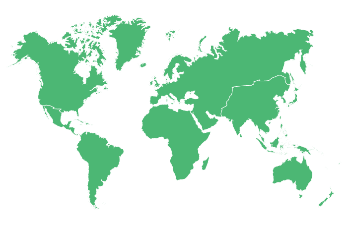 Registered Domains by RIR