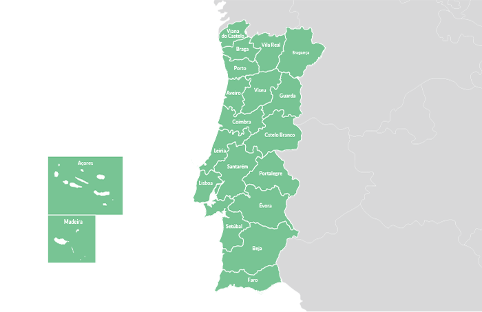 Domains Registered by District